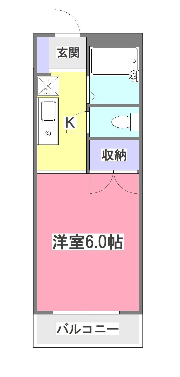 サンライズ元町の間取り
