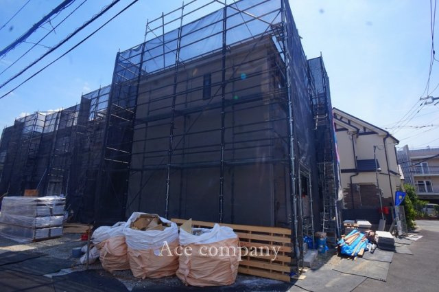 【外観】 | 東大阪市玉串町西3丁目　【1号棟/全3棟】 | 【只今建築中！現地2026年8月30日現在☆】