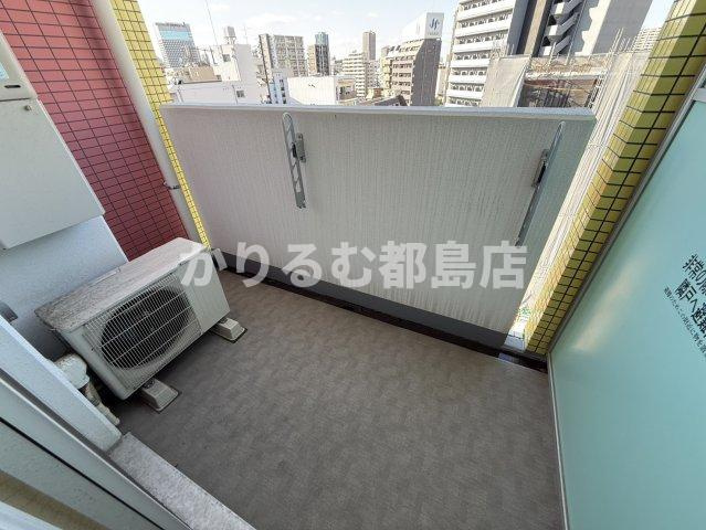 ビガーポリス346京橋2のバルコニー