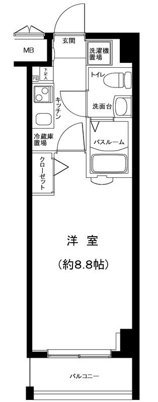 グランフォース北綾瀬の間取り|間取りです。