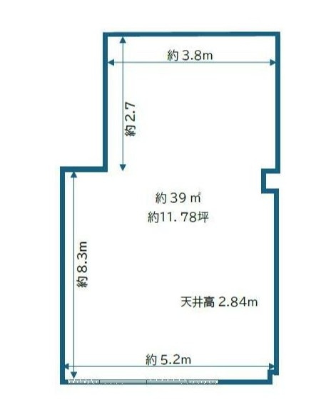B・G．ビルの間取り