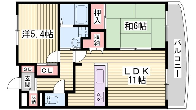 オーズコートの間取り