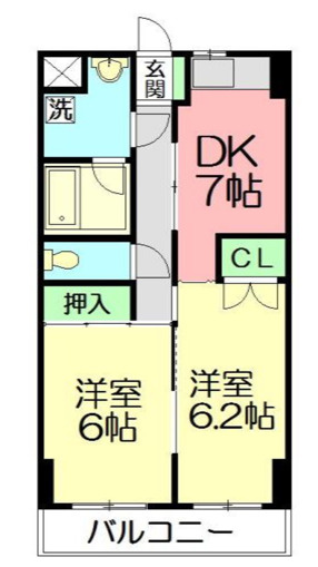荒井ビルの間取り