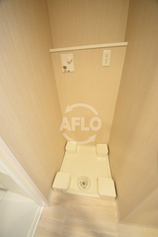アクアプレイス天王寺EYEの設備|アクアプレイス天王寺EYE　洗濯機置場