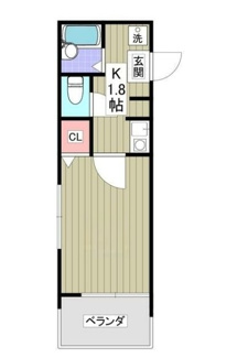 【間取り】 | メゾンアレシア四ツ木 | 間取りです。