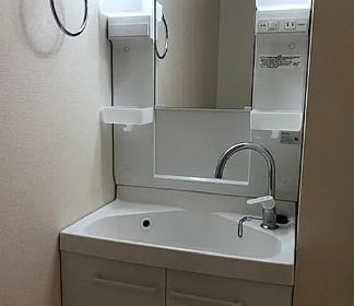 Ｎ－ＳＱＵＡＲＥ　Ａ棟の洗面所