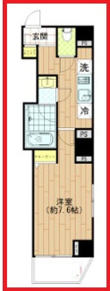 【間取り】 | アリーチェ新御徒町