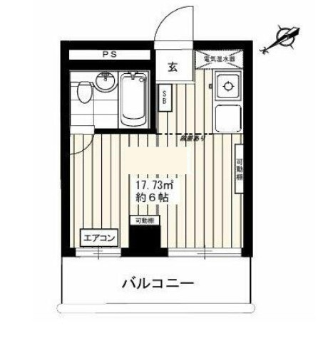 プラム春日部の間取り