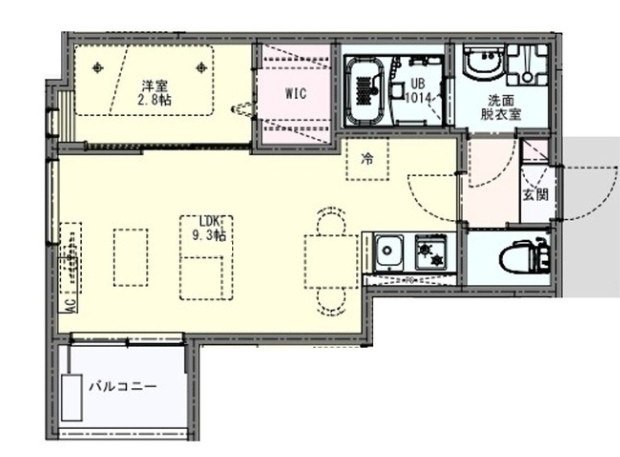 ＫＬＥＩＳ北越谷の間取り
