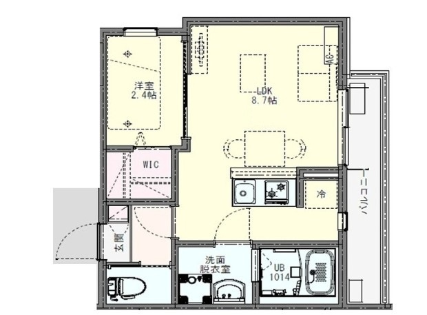 ＫＬＥＩＳ東大宮Ⅱの間取り