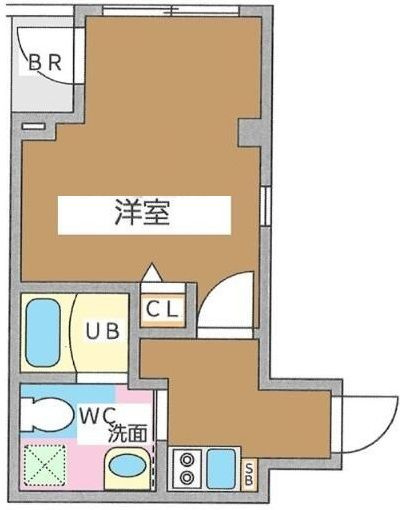 リベルタ銀座イーストの間取り|間取りです。
