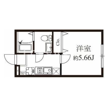 モダンラフォンテ高島平Ａの間取り