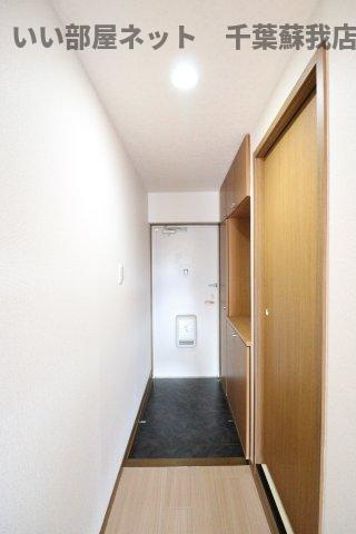 サン・ビルの玄関|落ち着いた玄関です