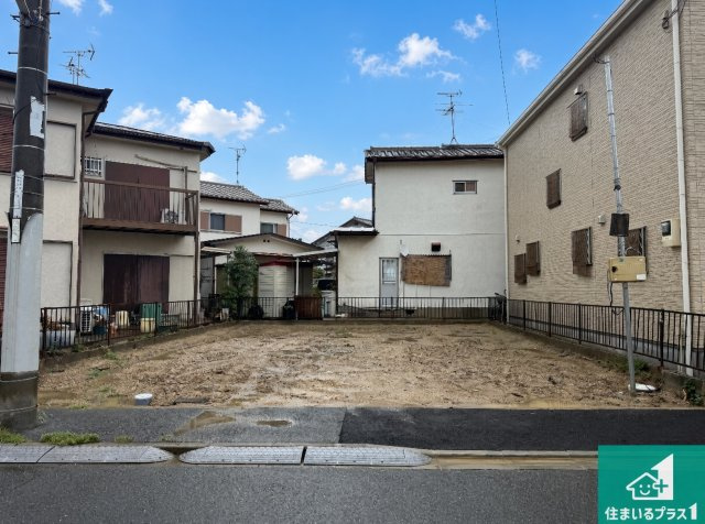 ◆羽曳野市郡戸　新築一戸建ての外観|周辺は落ち着いた街並みの住宅地！子育てがしやすい住環境です！まだ未完成ですが、現地でしかわからない事もございます。是非一度ご覧ください。