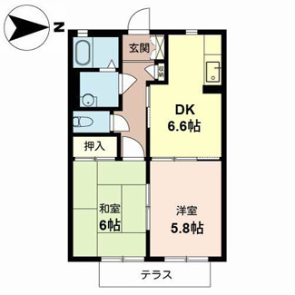 【間取り】 | グリーンヒルズ西之町