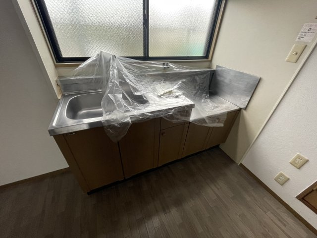ソフィア清水A棟のキッチン