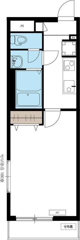 リブリ・CREDO KAWAGUCHI Ⅱの間取り