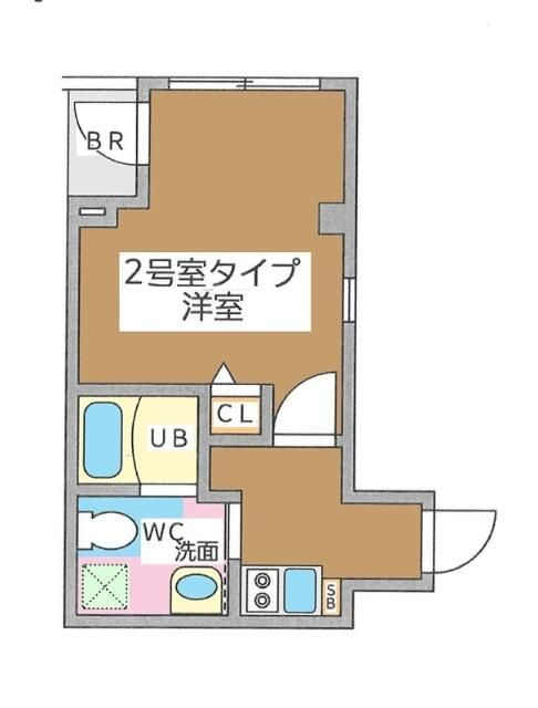 リベルタ銀座イーストの間取り