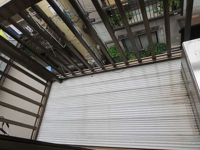 スターハイツⅢのバルコニー