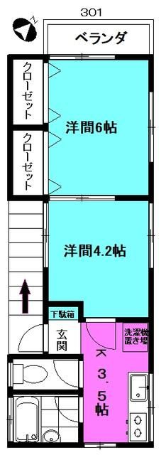 スターハイツⅢの間取り