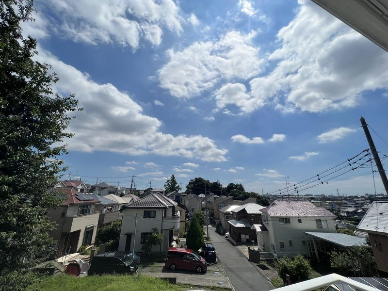 町田市小山町のテラスの展望