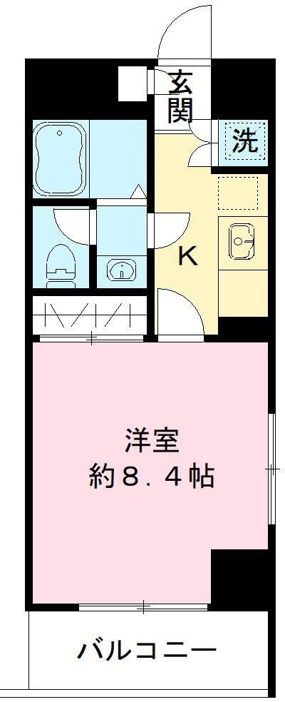 コーポ芝公園の間取り|間取りです。