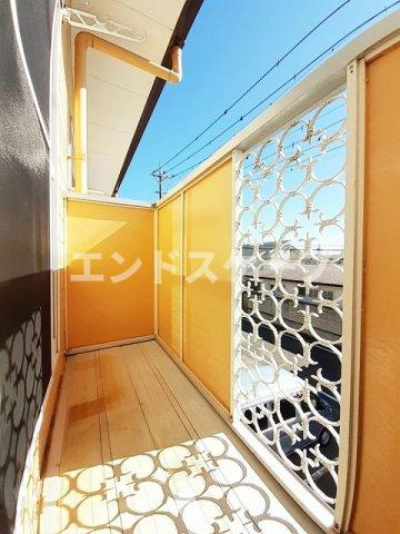 カトルセゾンのバルコニー|高崎、前橋のお部屋探しはエンドスケープまで！お客様の理想お聞かせ下さい♪
