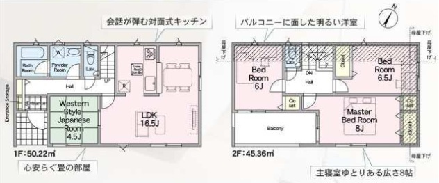 船橋市前貝塚町第９の間取り