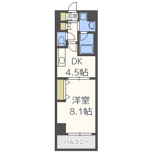 ソルレヴェンテ梅田の間取り|ソルレヴェンテ梅田　間取り