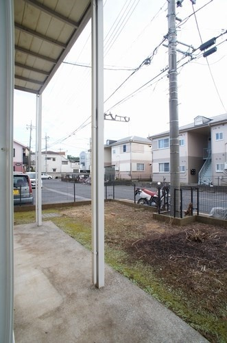 長沢ガーデンハイツＢのバルコニー