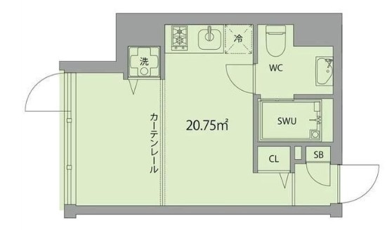グランアセット秋葉原の間取り|間取りです。