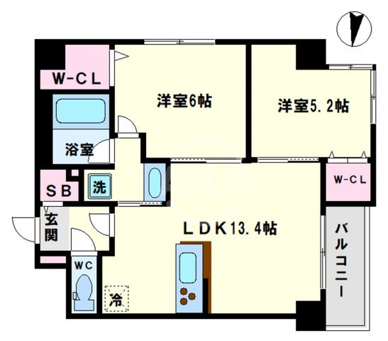 S.D-room　真田山小学校区の間取り|S.D-room　間取り