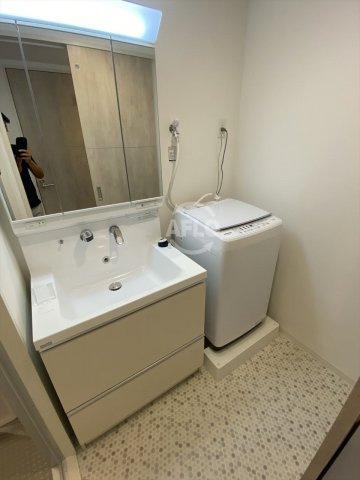 ボーベル玉造の洗面所|ボーベル玉造　洗面脱衣所
