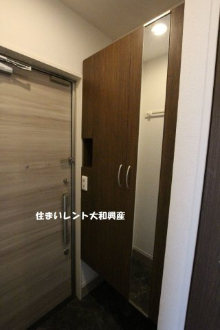 セレスト弐番館の玄関