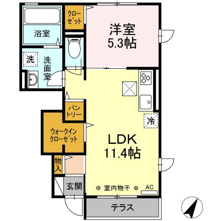セレスト弐番館の間取り