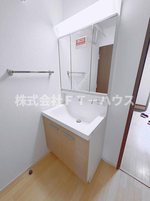 ソレイユテラスの独立洗面台