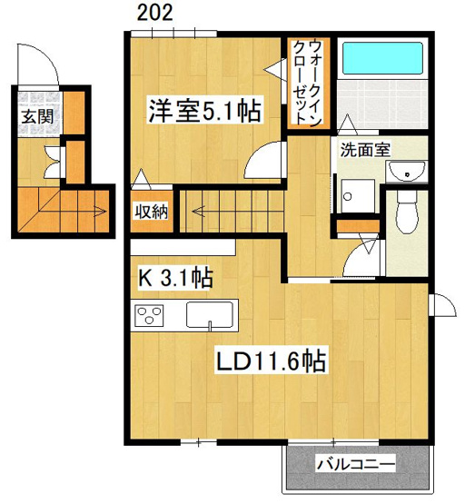 【間取り】 | サイドヴェルデ栗東