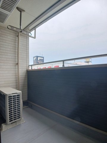 丸信ハウスⅡのバルコニー
