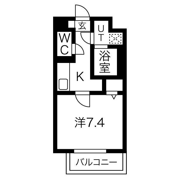 レジデンスルイーダの間取り