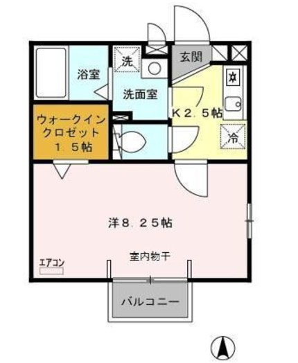 ボナンザ・ヒルの間取り