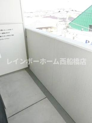 S・BUILのバルコニー