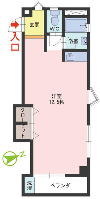 グラッドハウスの間取り