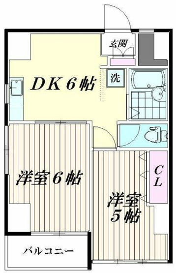 【間取り】 | コーヅ第２エイト大森