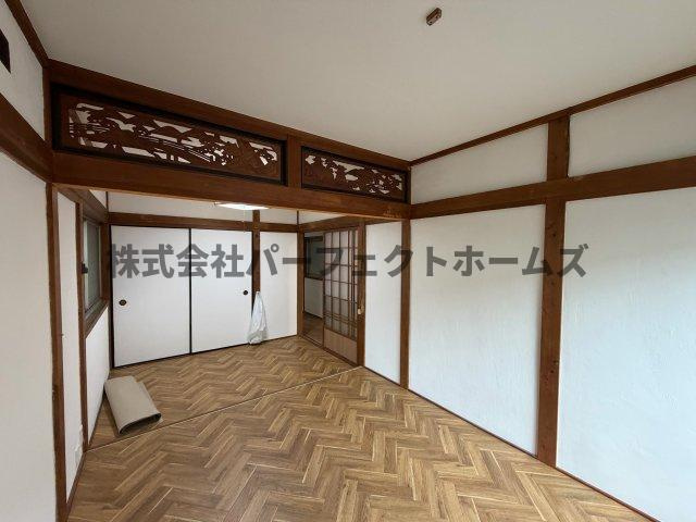 点野1丁目戸建　賃貸の洋室|ゆったりした洋室です