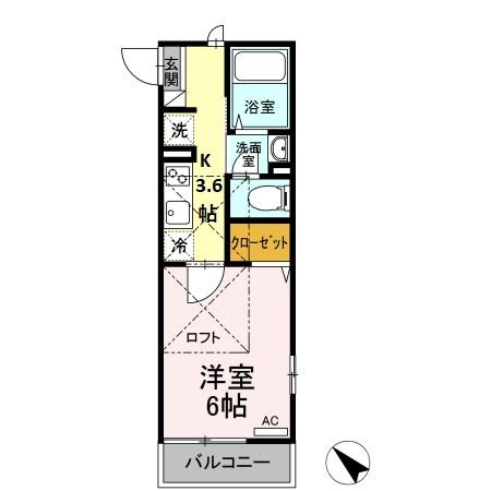 【間取り】 | レセンテ山王 Ⅱ