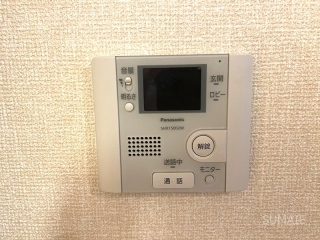 プリムヴェール　十五番館のセキュリティ|モニター付きインターホン☆彡