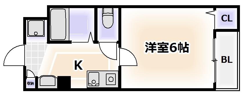 カーサ・マロンの間取り
