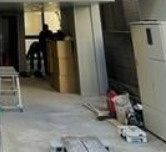 ラフォート町屋のエントランス