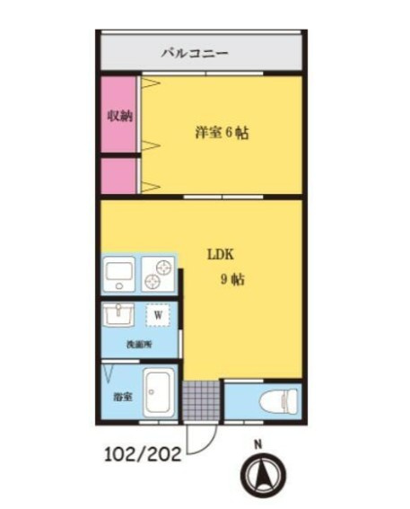 カーサ　ジョイアの間取り