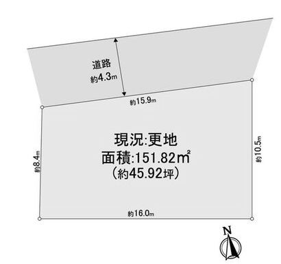 箕面市西小路３丁目　土地　C号地の画像